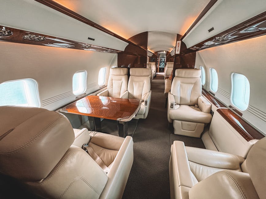 DC private flight catering